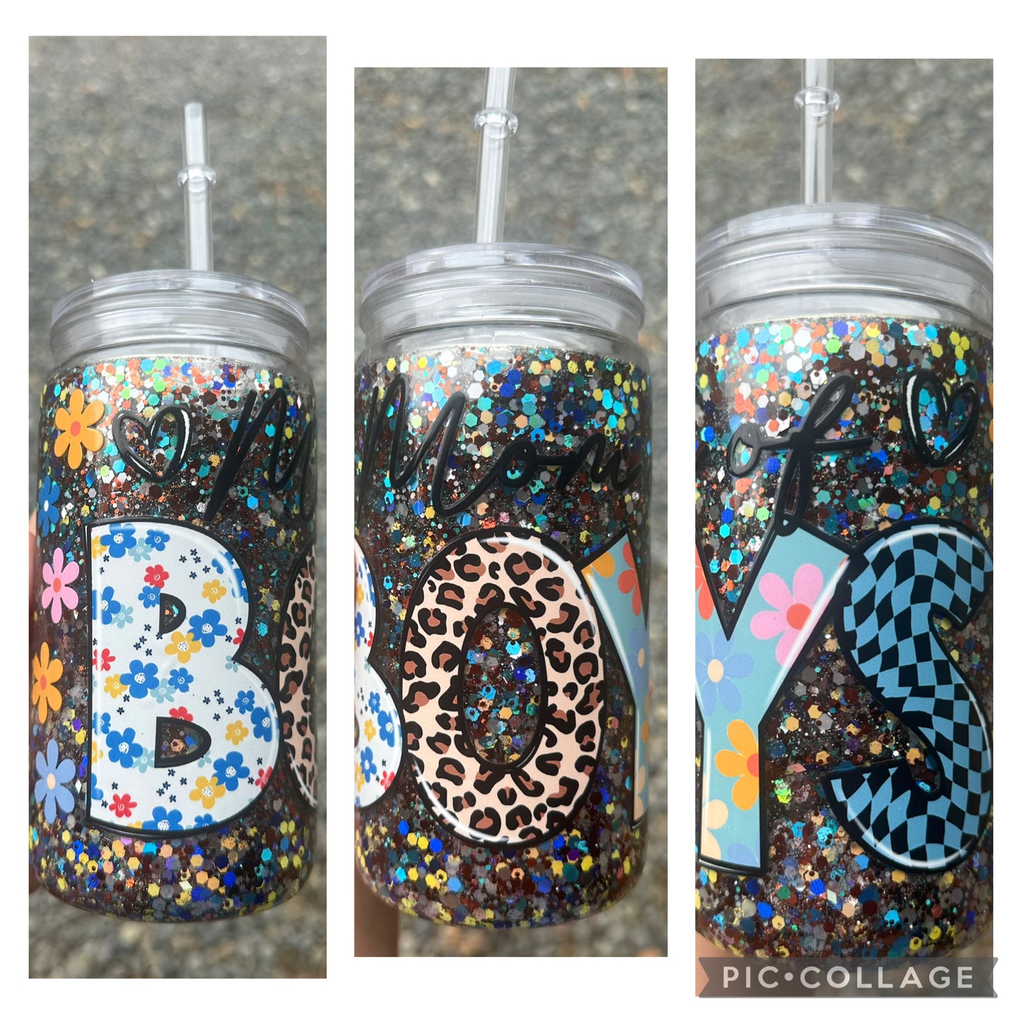 16 oz Snowglobe Tumbler