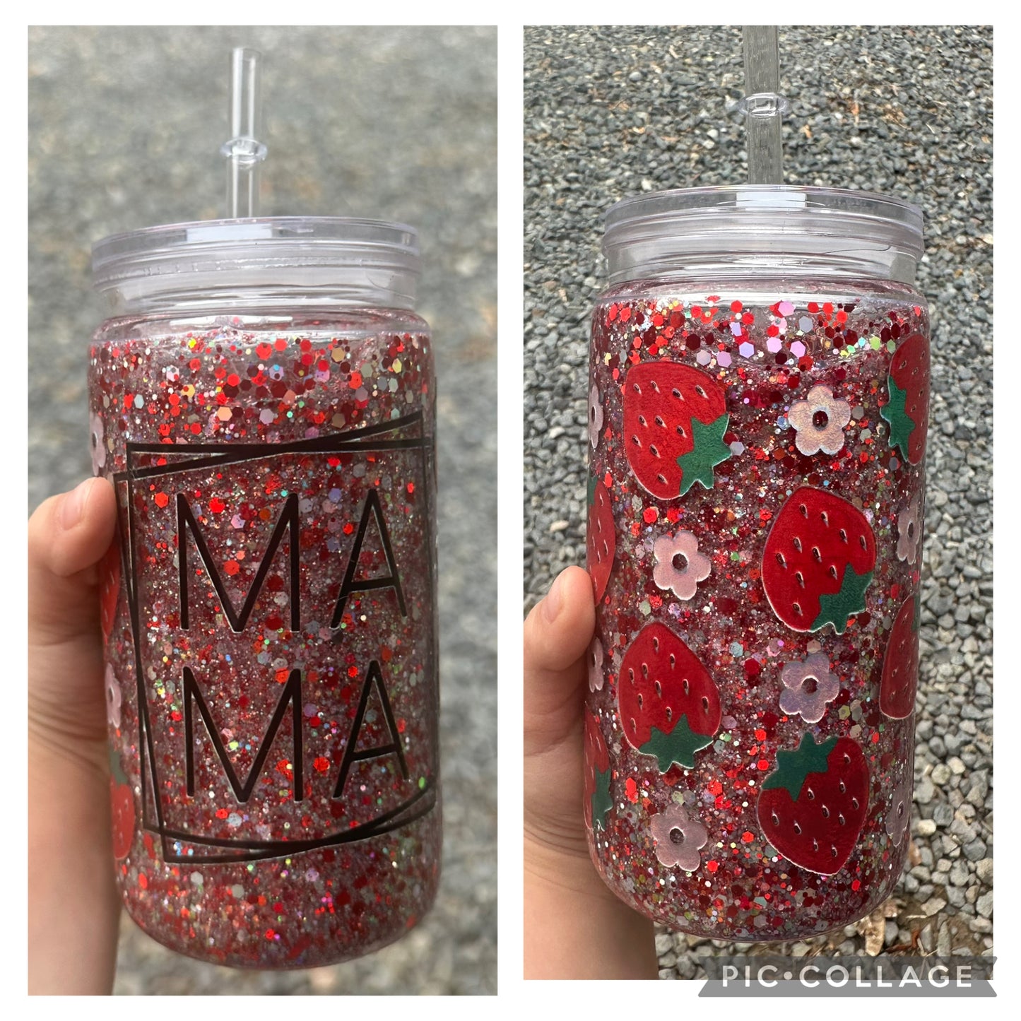 16 oz Snowglobe Tumbler