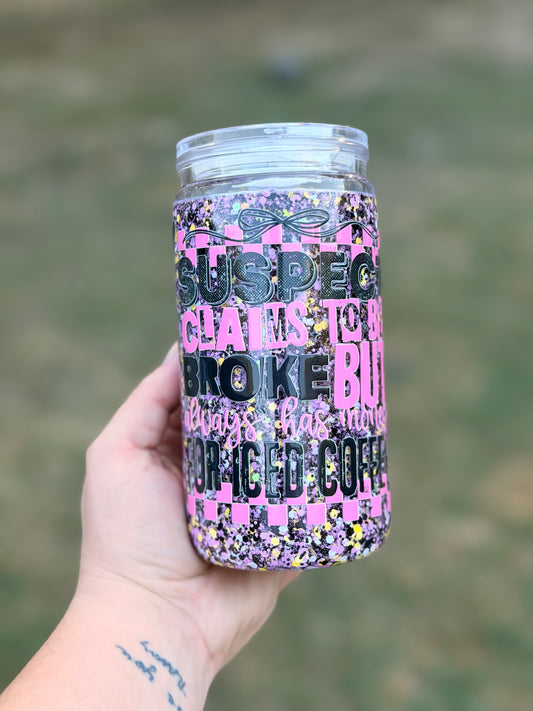 Suspect Claims To Be Broke...