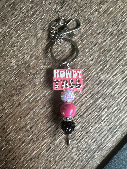 Howdy Yall Keychain